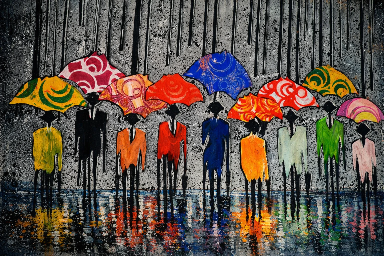 BRIGHTEN A DULL DAY  - A4 Contemporary