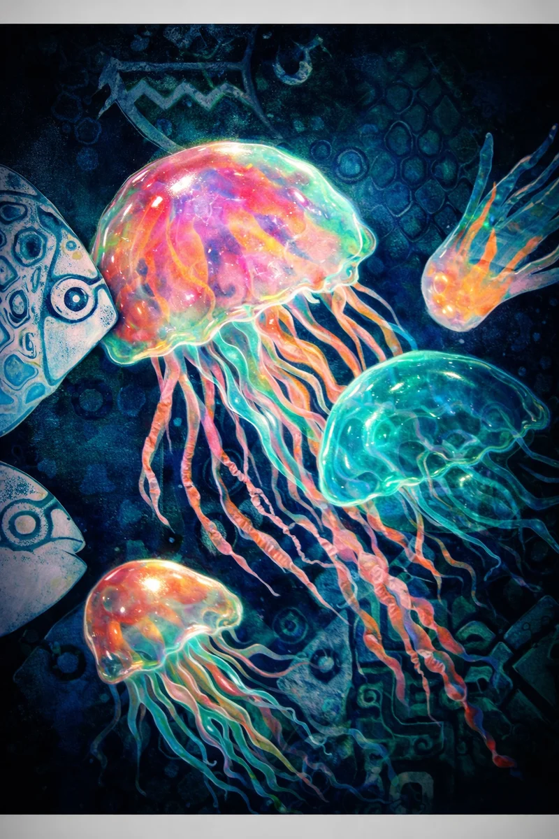 DEEP LUMINESCENCE - A3 Whimsy