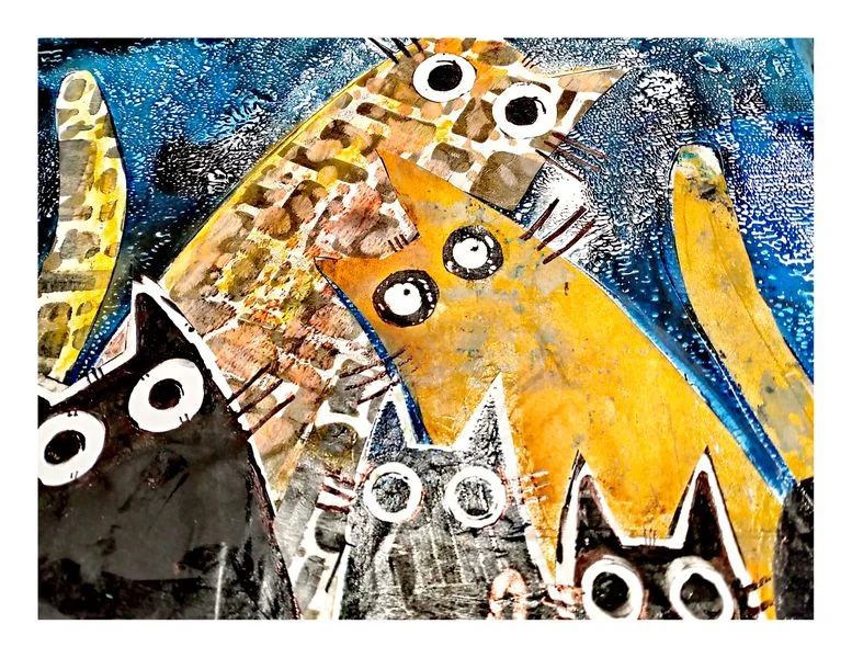 Krazy Katz - A3 Abstract