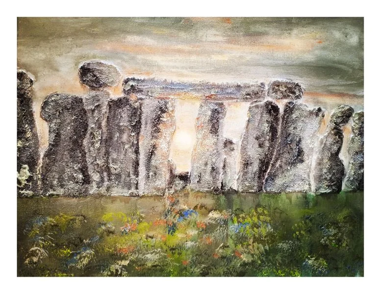 SOLSTICE RISING - A3 Landscape