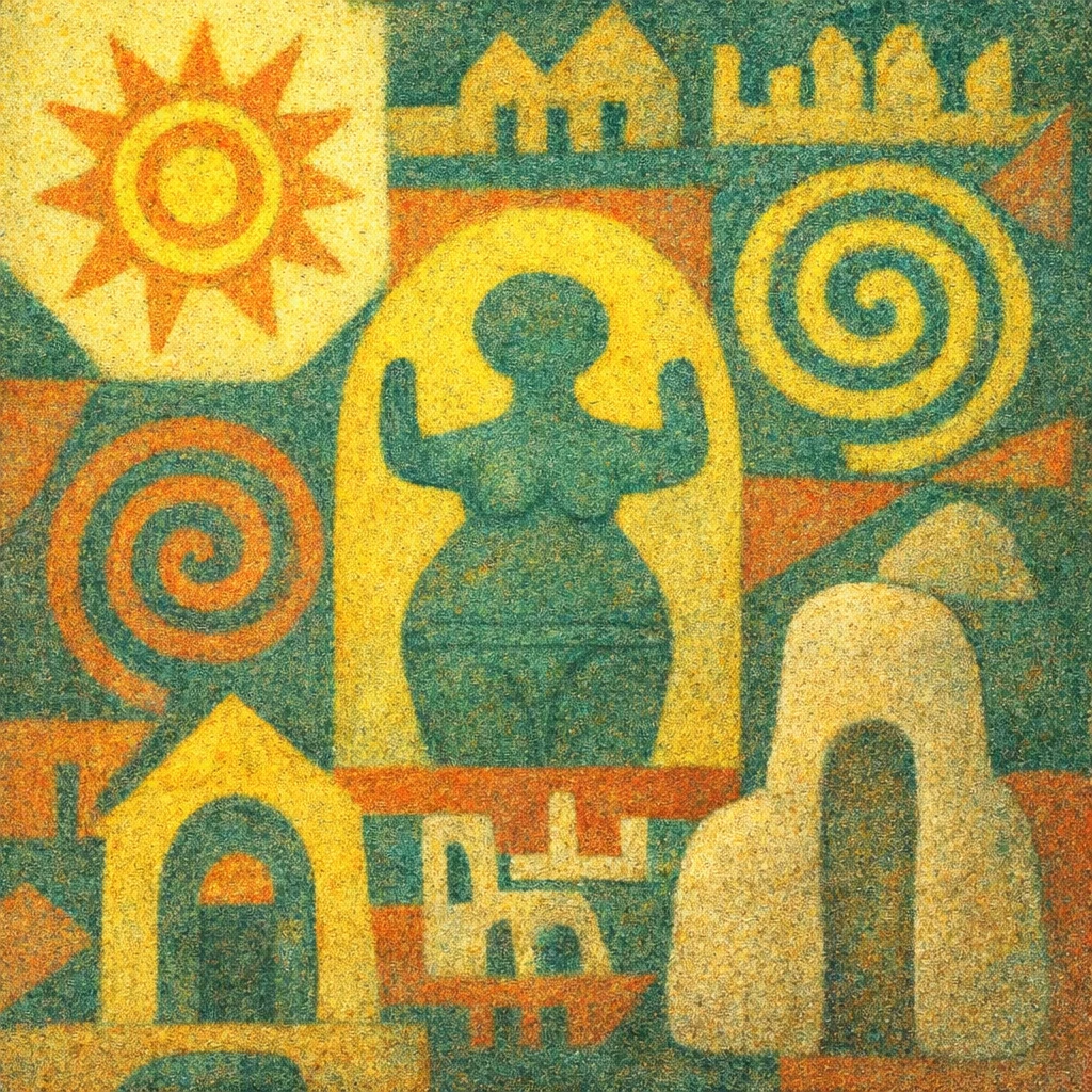 SUN MOTHER - A3 Contemporary