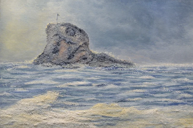 CHAPEL ROCK - A4 Seascape