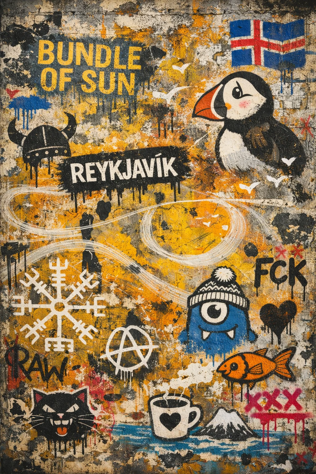 SUN BUNDLE ON THE LAUGAVEGUR - A4 Street