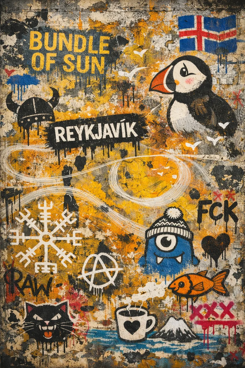 SUN BUNDLE ON THE LAUGAVEGUR - A4 Street